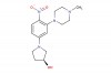 (S)-1-(3-(4-methylpiperazin-1-yl)-4-nitrophenyl)pyrrolidin-3-ol