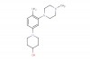 1-(4-amino-3-(4-methylpiperazin-1-yl)phenyl)piperidin-4-ol