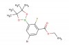 ethyl 5-bromo-2-fluoro-3-(4,4,5,5-tetramethyl-1,3,2-dioxaborolan-2-yl)benzoate