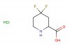 4,4-difluoropiperidine-2-carboxylic acid hydrochloride