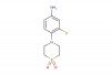 4-(4-amino-2-fluorophenyl)thiomorpholine 1,1-dioxide