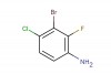 3-bromo-4-chloro-2-fluoroaniline