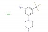 3-(piperazin-1-yl)-5-(trifluoromethyl)aniline hydrochloride