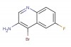4-bromo-6-fluoroquinolin-3-amine