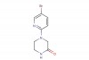 4-(5-bromopyridin-2-yl)piperazin-2-one
