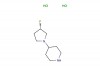 (S)-4-(3-fluoropyrrolidin-1-yl)piperidine dihydrochloride