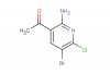 1-(2-amino-5-bromo-6-chloropyridin-3-yl)ethan-1-one