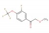 1-(3-fluoro-4-(trifluoromethoxy)phenyl)-2-methoxyethan-1-one