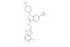 N-((4-chloro-5-fluoro-1H-benzo[d]imidazol-2-yl)methyl)-6-cyclopropyl-1-(1-methylpiperidin-4-yl)-1H-pyrazolo[3,4-b]pyrazin-3-amine