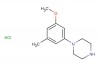 1-(3-methoxy-5-methylphenyl)piperazine hydrochloride