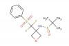 N-(3-(difluoro(phenylsulfonyl)methyl)oxetan-3-yl)-2-methylpropane-2-sulfinamide