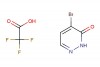 4-bromopyridazin-3(2H)-one 2,2,2-trifluoroacetate