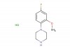 1-(4-fluoro-2-methoxyphenyl)piperazine hydrochloride