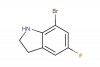 7-bromo-5-fluoroindoline