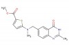methyl 5-(methyl((2-methyl-4-oxo-3,4-dihydroquinazolin-6-yl)methyl)amino)thiophene-2-carboxylate