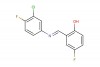 (E)-2-(((3-chloro-4-fluorophenyl)imino)methyl)-4-fluorophenol