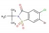 6-bromo-2-(tert-butyl)-5-chlorobenzo[d]isothiazol-3(2H)-one 1,1-dioxide