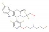 3-((1R,3R)-1-(3,5-difluoro-2-(2-((3-fluoropropyl)amino)ethoxy)pyridin-4-yl)-6-fluoro-3-methyl-3,4-dihydro-1H-pyrido[3,4-b]indol-2(9H)-yl)-2,2-difluoropropan-1-ol