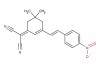 (E)-2-(5,5-dimethyl-3-(4-nitrostyryl)cyclohex-2-en-1-ylidene)malononitrile