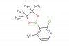 2-chloro-4-methyl-3-(4,4,5,5-tetramethyl-1,3,2-dioxaborolan-2-yl)pyridine
