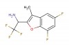1-(5,7-difluoro-3-methylbenzofuran-2-yl)-2,2,2-trifluoroethan-1-amine