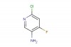6-chloro-4-fluoropyridin-3-amine