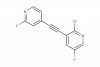 2-chloro-5-fluoro-3-((2-fluoropyridin-4-yl)ethynyl)pyridine