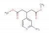 dimethyl 3-(2-aminopyridin-4-yl)pentanedioate