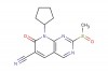 8-cyclopentyl-2-(methylsulfinyl)-7-oxo-7,8-dihydropyrido[2,3-d]pyrimidine-6-carbonitrile