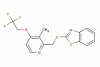 2-(((3-methyl-4-(2,2,2-trifluoroethoxy)pyridin-2-yl)methyl)thio)benzo[d]thiazole