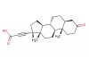 3-((5S,8R,9S,10S,13S,14S,17S)-17-hydroxy-10,13-dimethyl-3-oxohexadecahydro-1H-cyclopenta[a]phenanthren-17-yl)propiolic acid