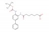 7-((4-((tert-butoxycarbonyl)amino)-[1,1'-biphenyl]-3-yl)amino)-7-oxoheptanoic acid