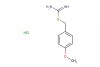4-methoxybenzyl carbamimidothioate hydrochloride