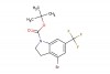 tert-butyl 4-bromo-6-(trifluoromethyl)indoline-1-carboxylate