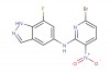 N-(6-bromo-3-nitropyridin-2-yl)-7-fluoro-1H-indazol-5-amine