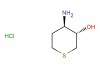 (3S,4R)-4-aminotetrahydro-2H-thiopyran-3-ol hydrochloride
