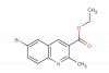 ethyl 6-bromo-2-methylquinoline-3-carboxylate