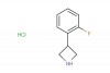 3-(2-fluorophenyl)azetidine hydrochloride