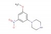 1-(3-methoxy-5-nitrophenyl)piperazine