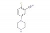 2-fluoro-5-(piperazin-1-yl)benzonitrile