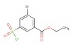 ethyl 3-bromo-5-(chlorosulfonyl)benzoate