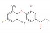 1-(3-bromo-4-(4-fluoro-2,6-dimethylphenoxy)phenyl)ethanone