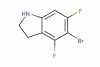 5-bromo-4,6-difluoroindoline