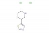 5-(piperidin-3-yl)thiazole dihydrochloride