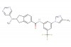 (R)-2-(methyl(pyrimidin-5-yl)amino)-N-(3-(4-methyl-1H-imidazol-1-yl)-5-(trifluoromethyl)phenyl)-2,3-dihydro-1H-indene-5-carboxamide
