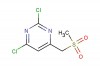 2,4-dichloro-6-((methylsulfonyl)methyl)pyrimidine