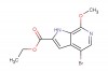 ethyl 4-bromo-7-methoxy-1H-pyrrolo[2,3-c]pyridine-2-carboxylate
