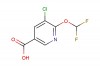 5-chloro-6-(difluoromethoxy)nicotinic acid