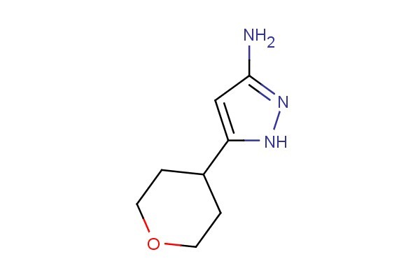 5-(tetrahydro-2H-pyran-4-yl)-1H-pyrazol-3-amine