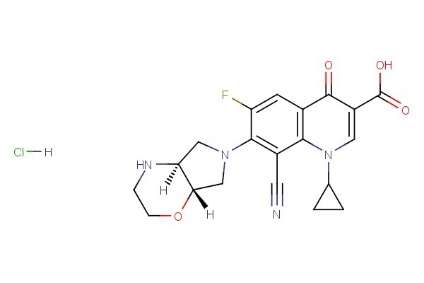 Finafloxacin hydrochloride